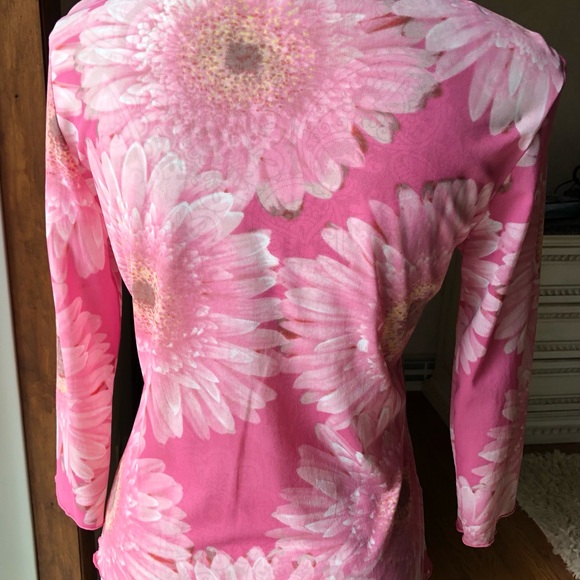 Express pink floral top - Picture 3 of 4